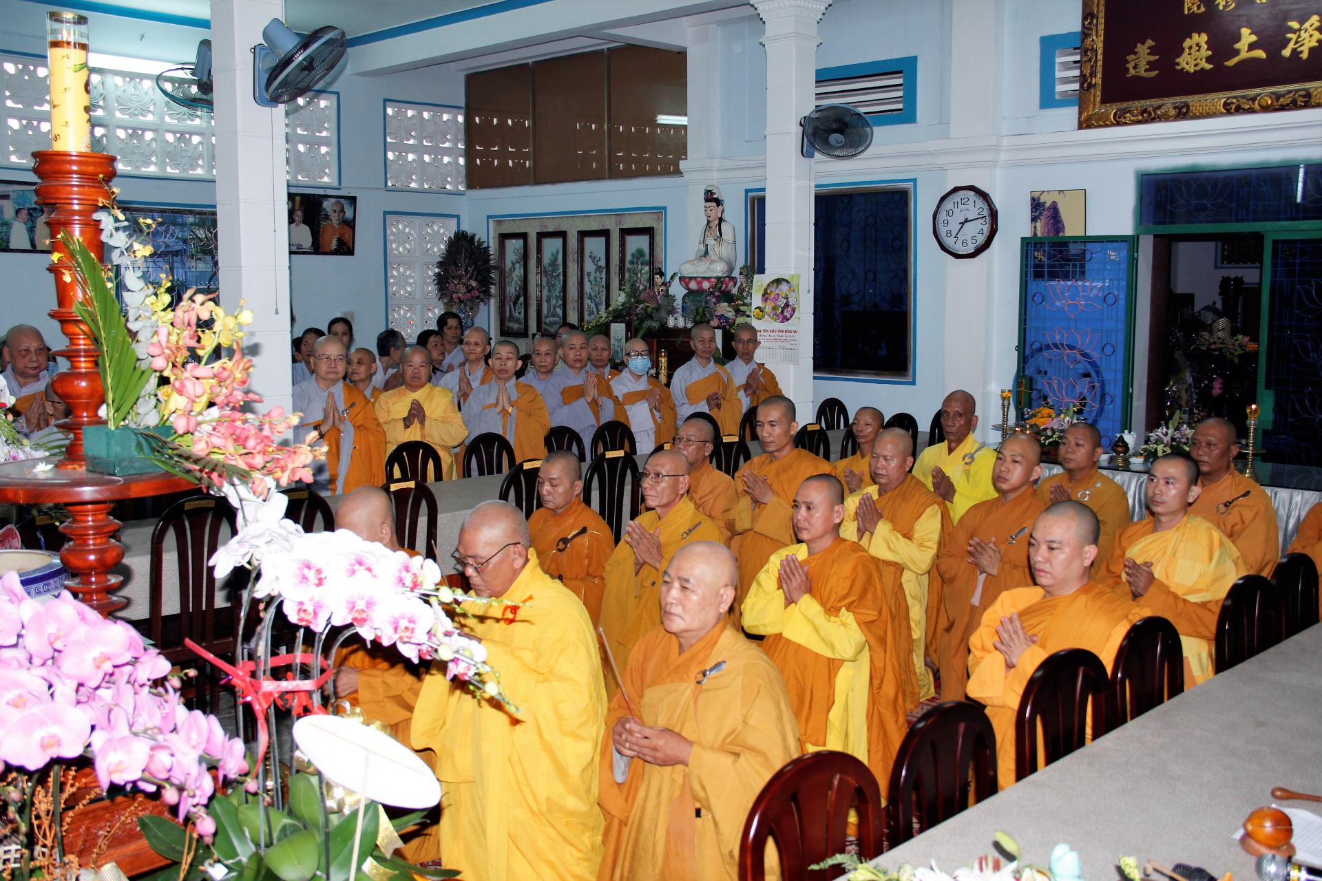 Lễ cung tiến Giác linh Đại lão Hòa thượng Tôn sư